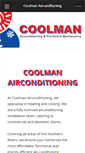 Mobile Screenshot of coolmanairconditioning.com